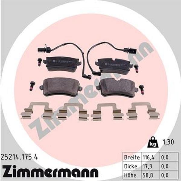 Brake Pad Set,252141754